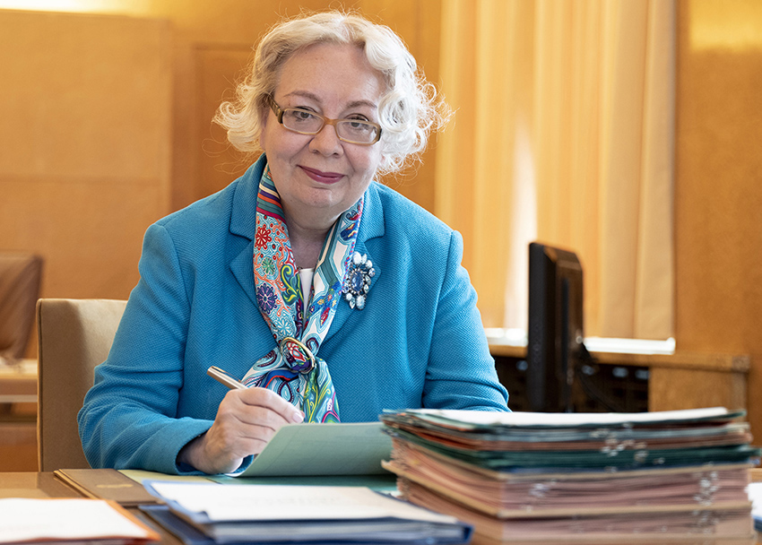 La Directrice-General des Nations Unies à Genève, Tatiana Valovaya